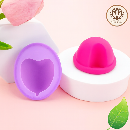 Disco menstrual corazón