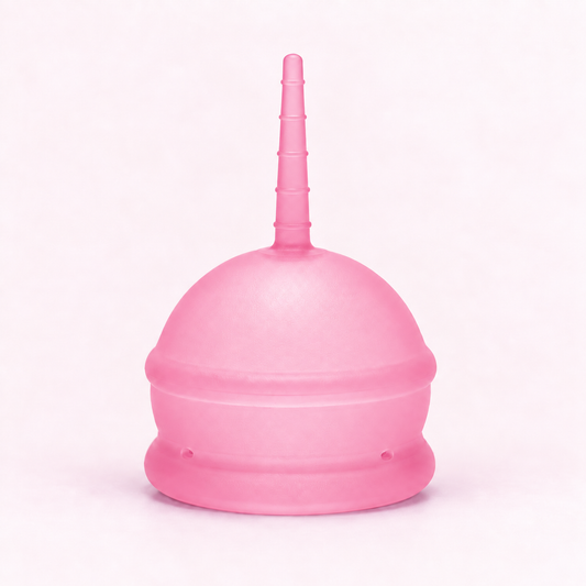 Copa menstrual cervix bajo