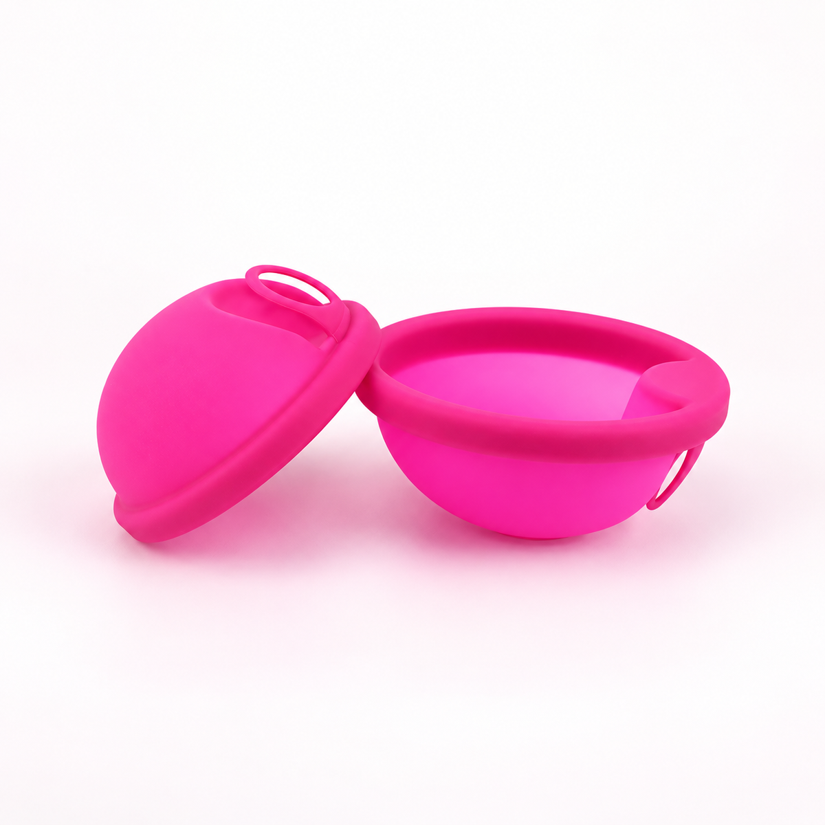 Disco menstrual con anillo